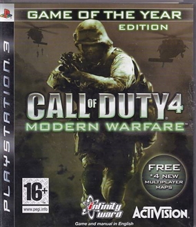 Call of Duty 4 Modern Warfare Game of The Year Edition - PS3 (B Grade) (Genbrug)